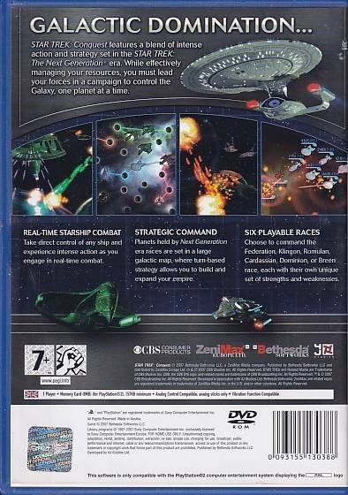 Star Trek: Conquest - PS2 (B Grade) (Genbrug)